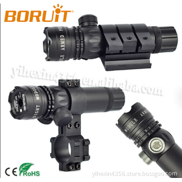Shot Gun Red Laser Sight Plus Tactical Led Flashlight Combo